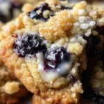 Blueberry Muffin Cookies With Streusel Topping 27 Blueberry Muffin Cookies With Streusel Topping