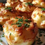 Cheesy Mashed Potato Puffs