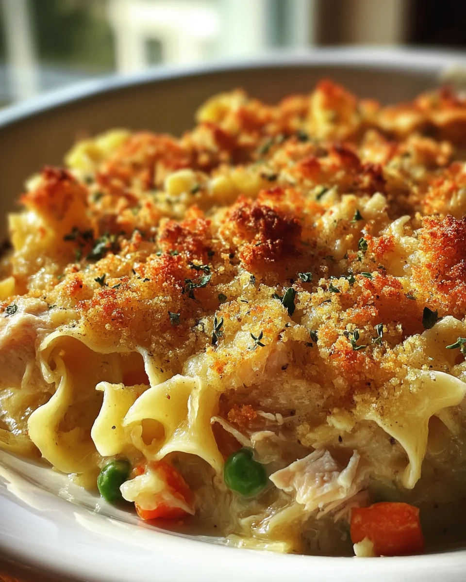 Chicken Noodle Casserole