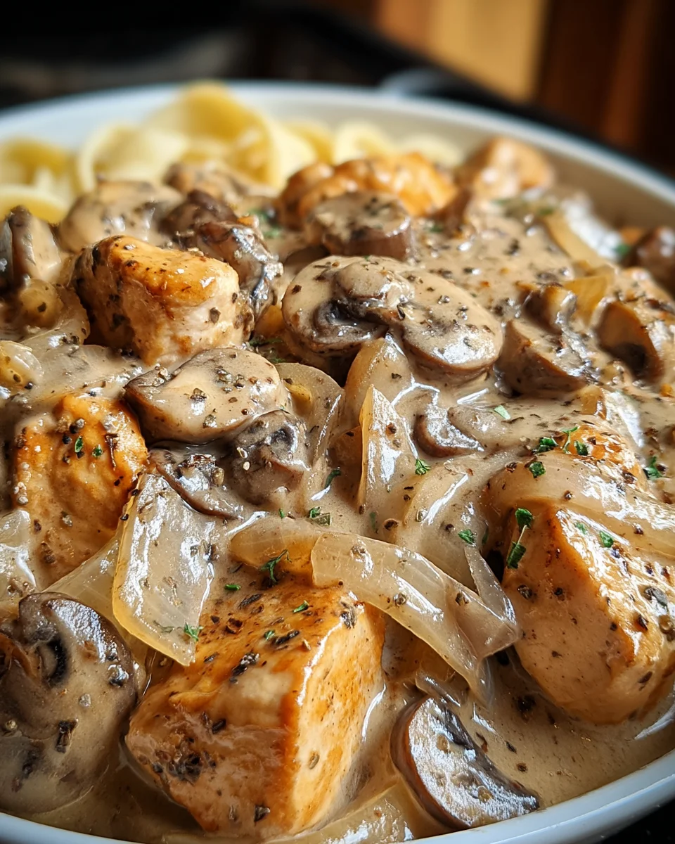 Chicken Stroganoff
