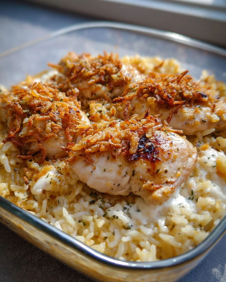 Forgotten Chicken And Rice
