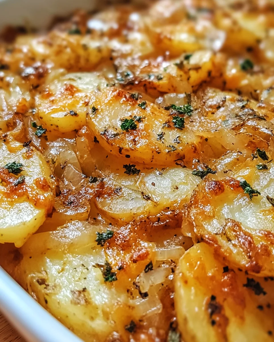French Onion Potatoes
