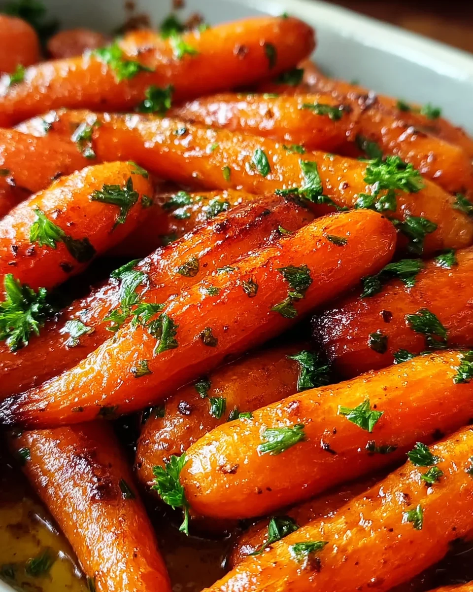 Glazed Roasted Carrots