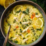 Greek Lemon Chicken Soup (Avgolemono)