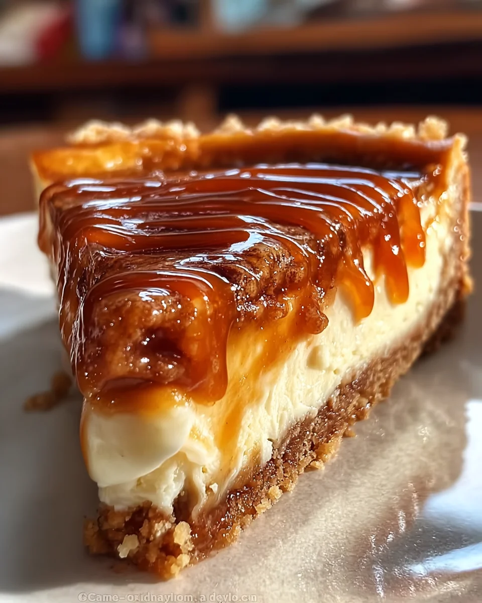 Honey Bun Cheesecake