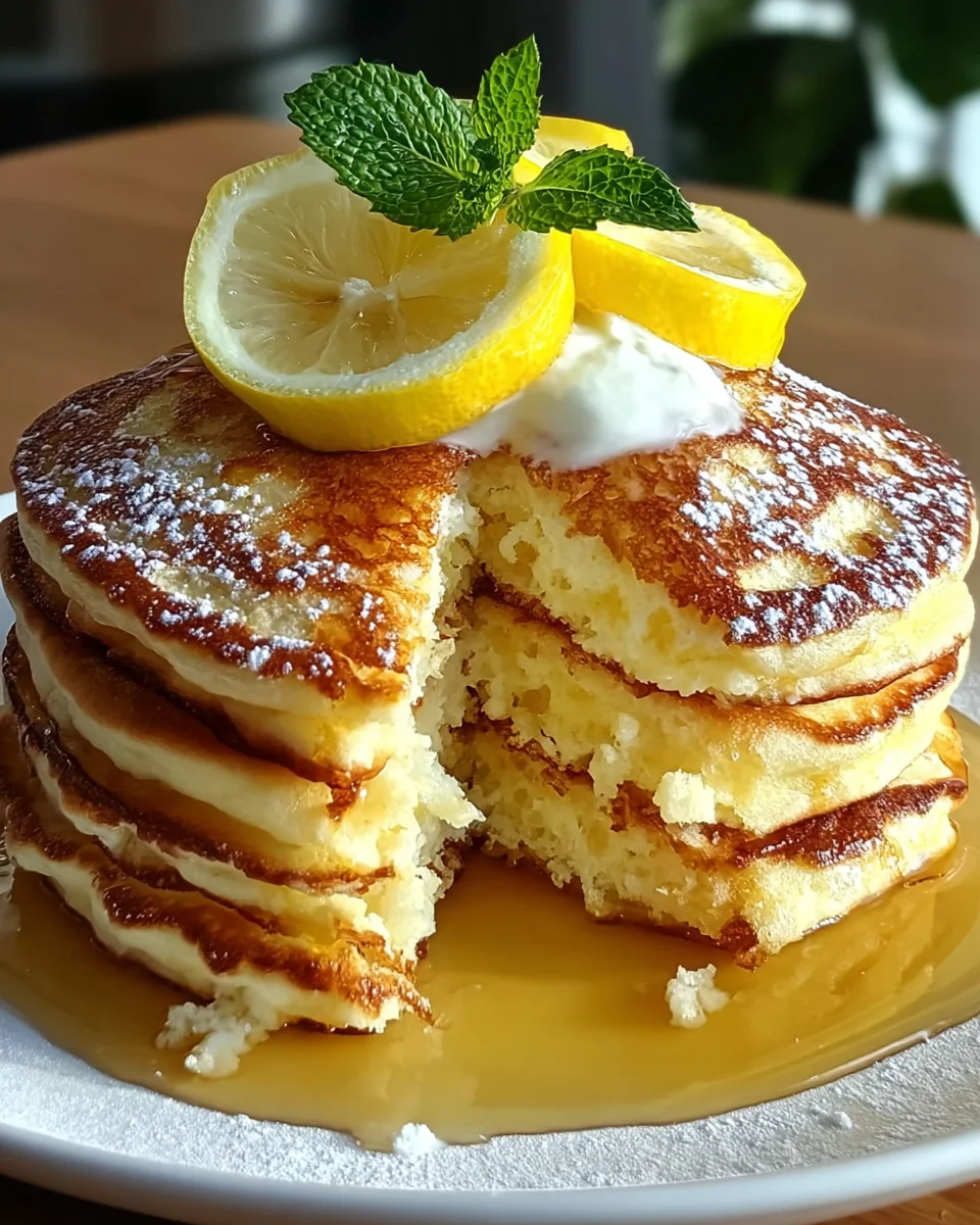 Lemon Ricotta Pancakes