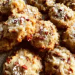 No-bake Coconut Praline Cookies