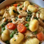 One Pot Gnocchi Chicken Pot Pie