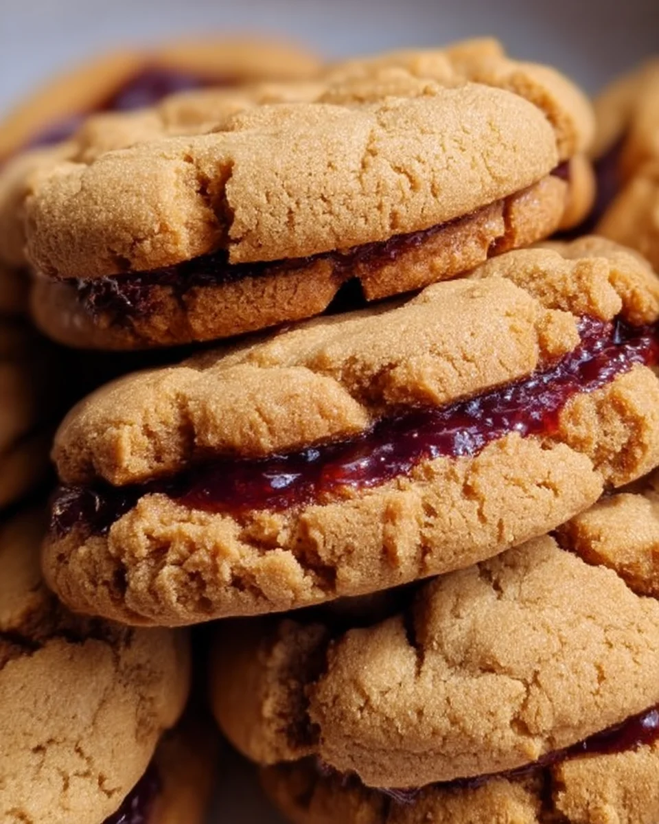 Pb&j Stuffed Cookies