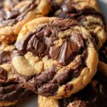 Peanut Butter Brownie Swirl Cookies