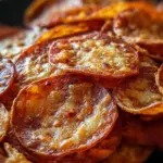 Pepperoni Cheese Crisps