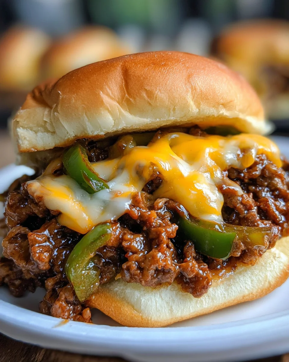 Philly Cheesesteak Sloppy Joes Recipe