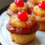 Pineapple Upside Down Cupcakes