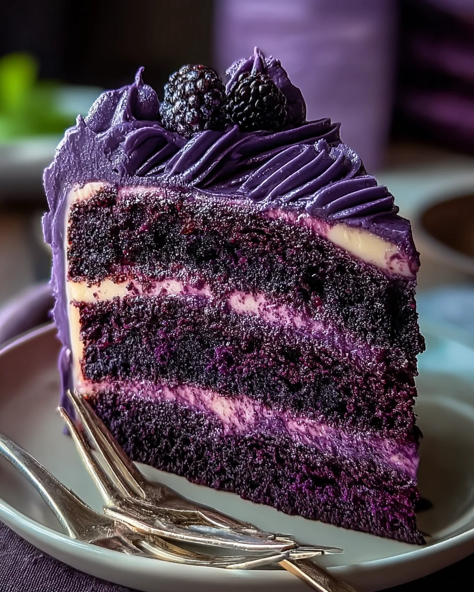 Purple Velvet Cake