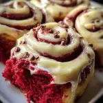 Red Velvet Cinnamon Rolls