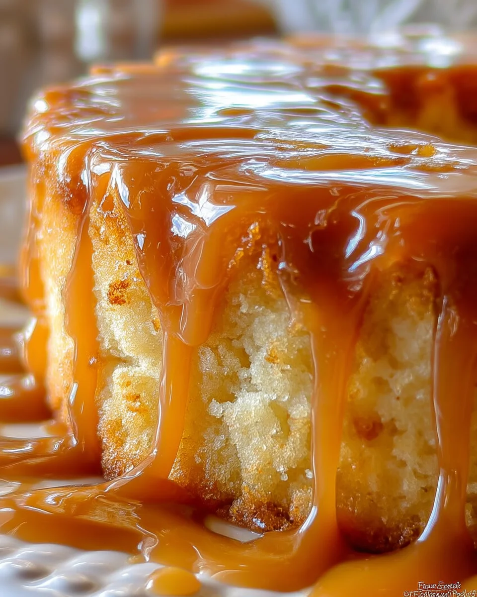 Salted Caramel Kentucky Butter Cake