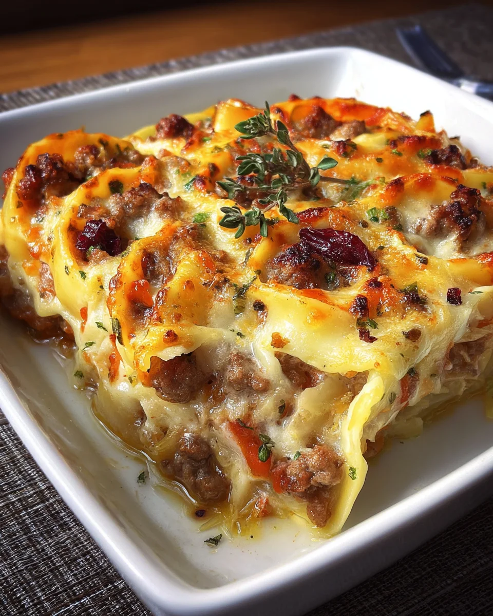 Sauerkraut Casserole
