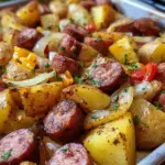 Smoked Sausage And Potato Bake
