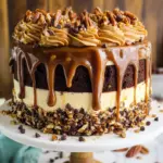 Turtle Caramel Cake