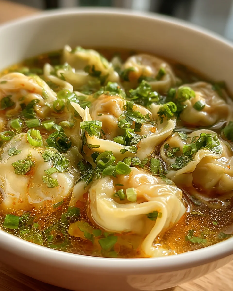 Wonton Soup Recipe