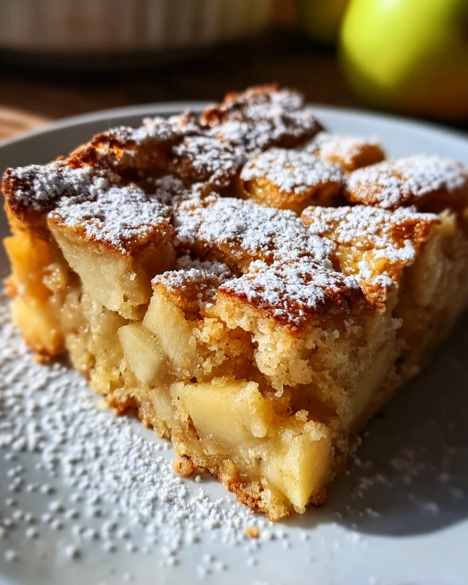 3 Ingredient Apple Cake