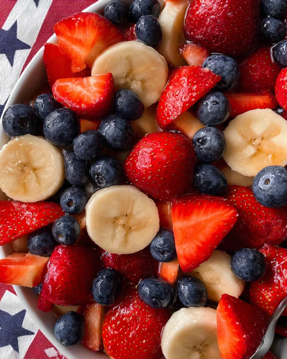 4th of July Fruit Salad