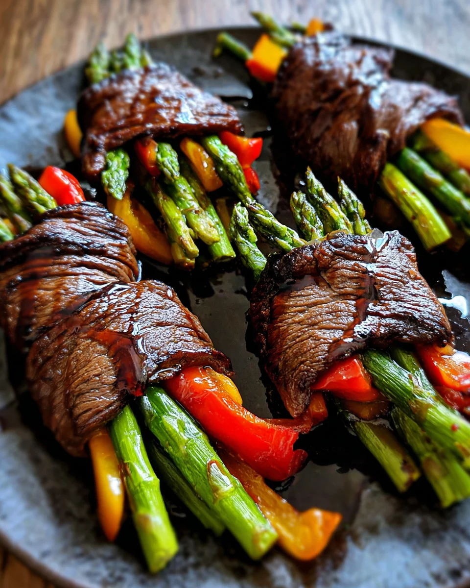 Air Fried Steak and Asparagus Bundles 20 Air
