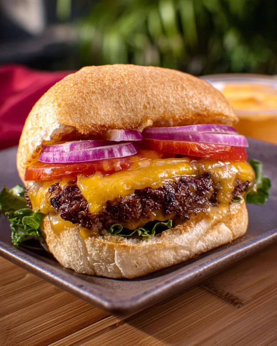 All American Cheese Burger