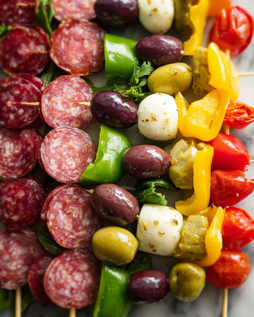 Antipasto Skewers