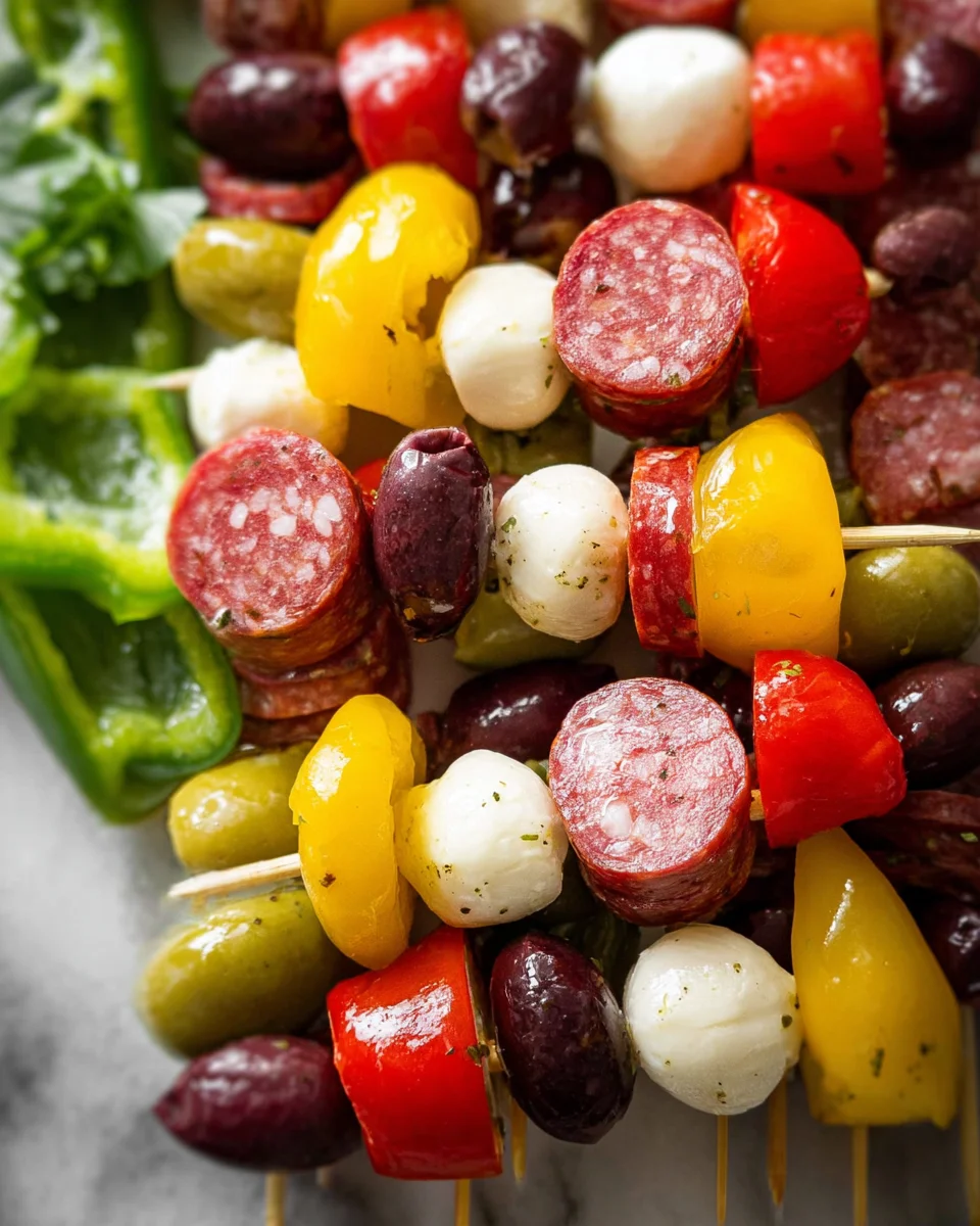 Antipasto Skewers 13 Antipasto