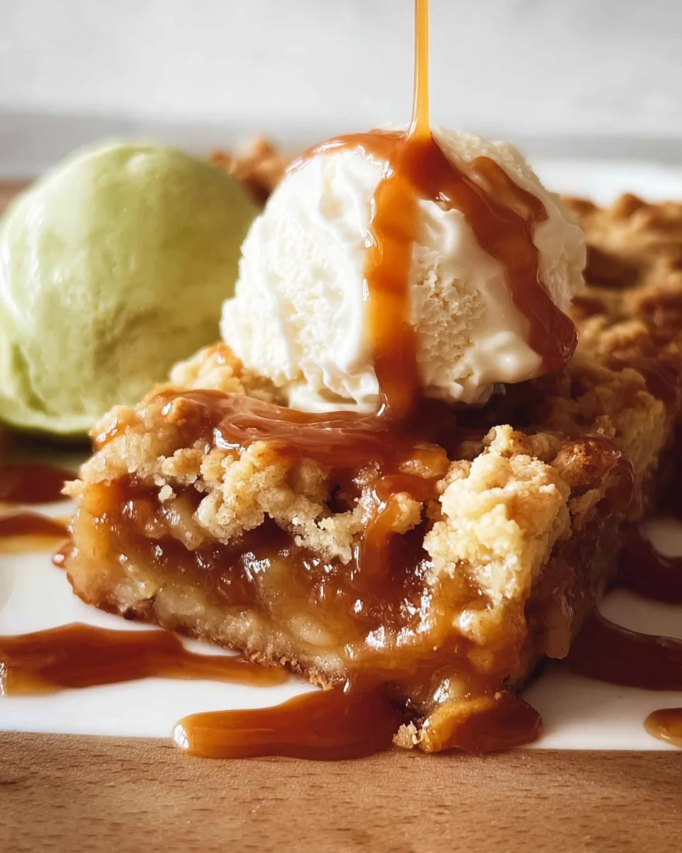 Apple Crumble Bars