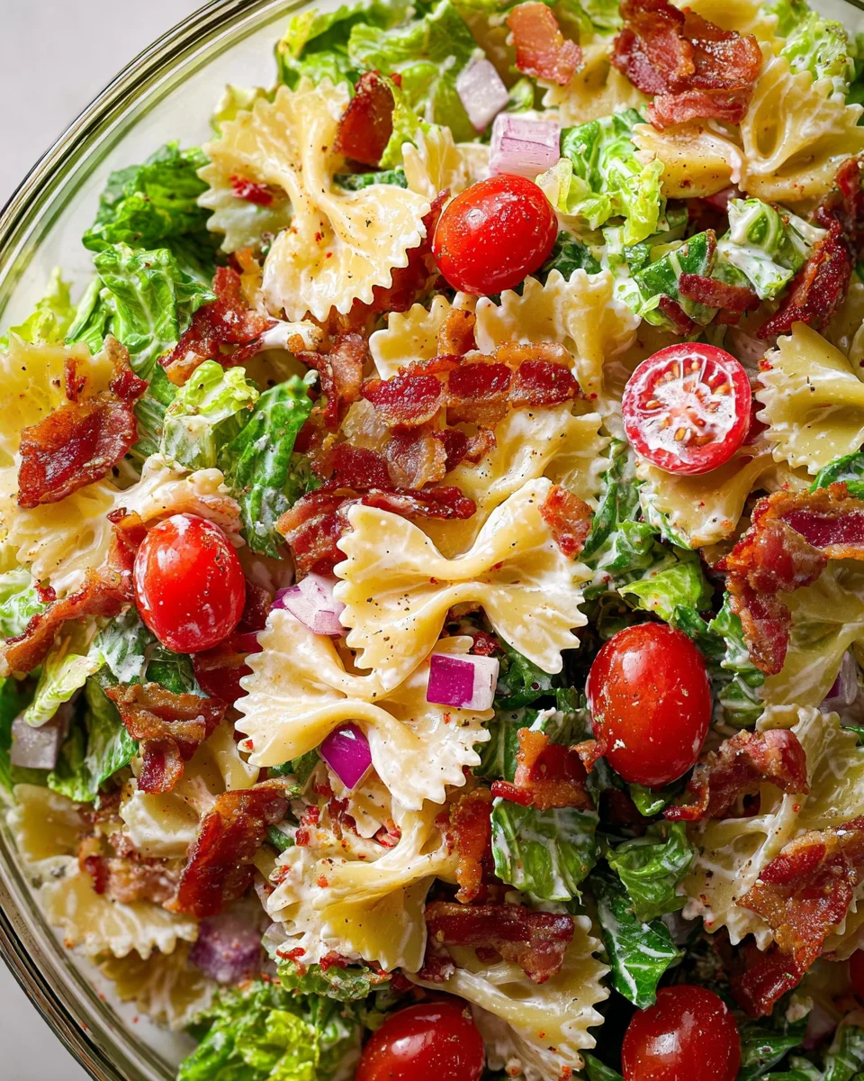 BLT Pasta Salad 18 BLT