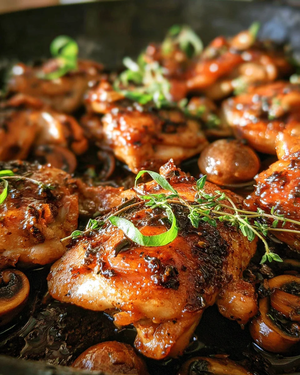 Balsamic Chicken Thighs