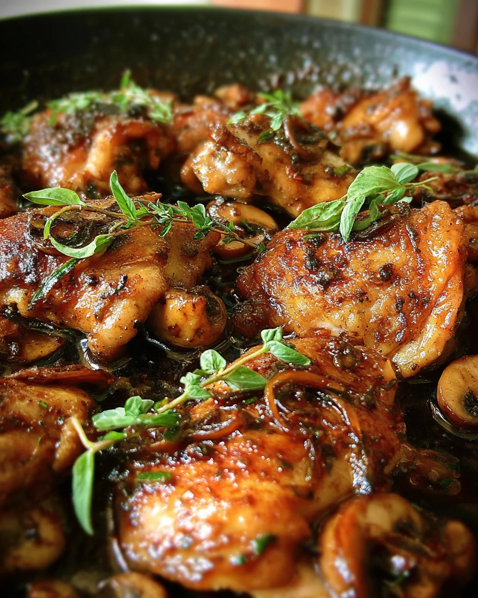 Balsamic Chicken Thighs 17 Balsamic