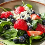 Berry, Feta and Spinach Salad 15 Berry, Feta and Spinach Salad