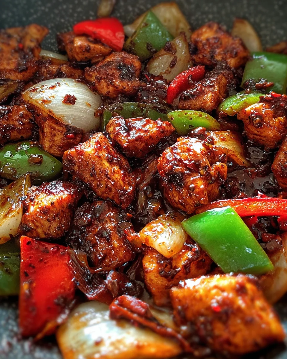 Black Pepper Chicken 20 Black