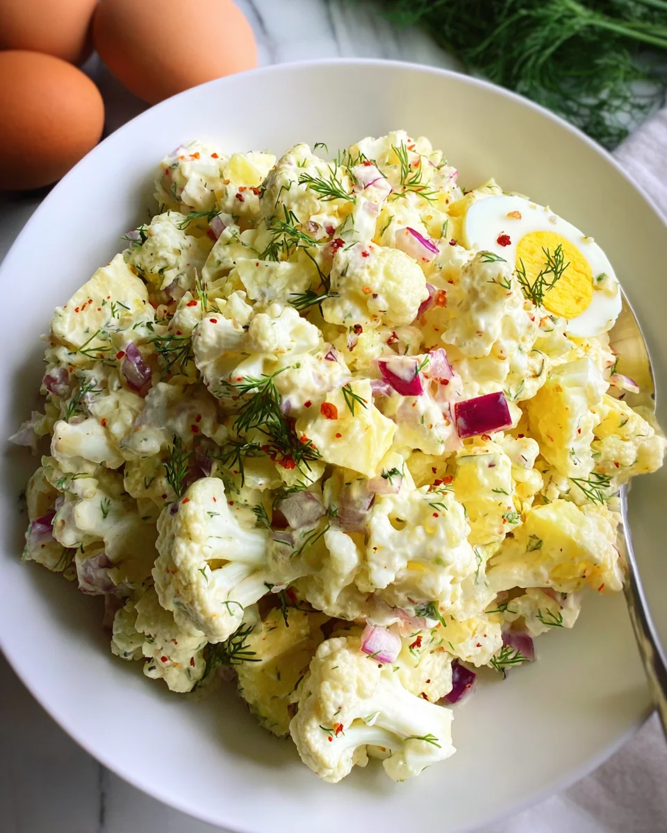 Cauliflower ‘Potato’ Salad 21 Cauliflower
