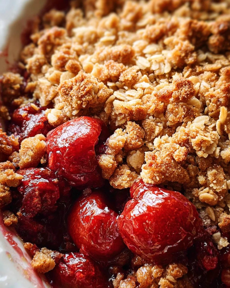 Cherry Crisp Recipe 14 Cherry