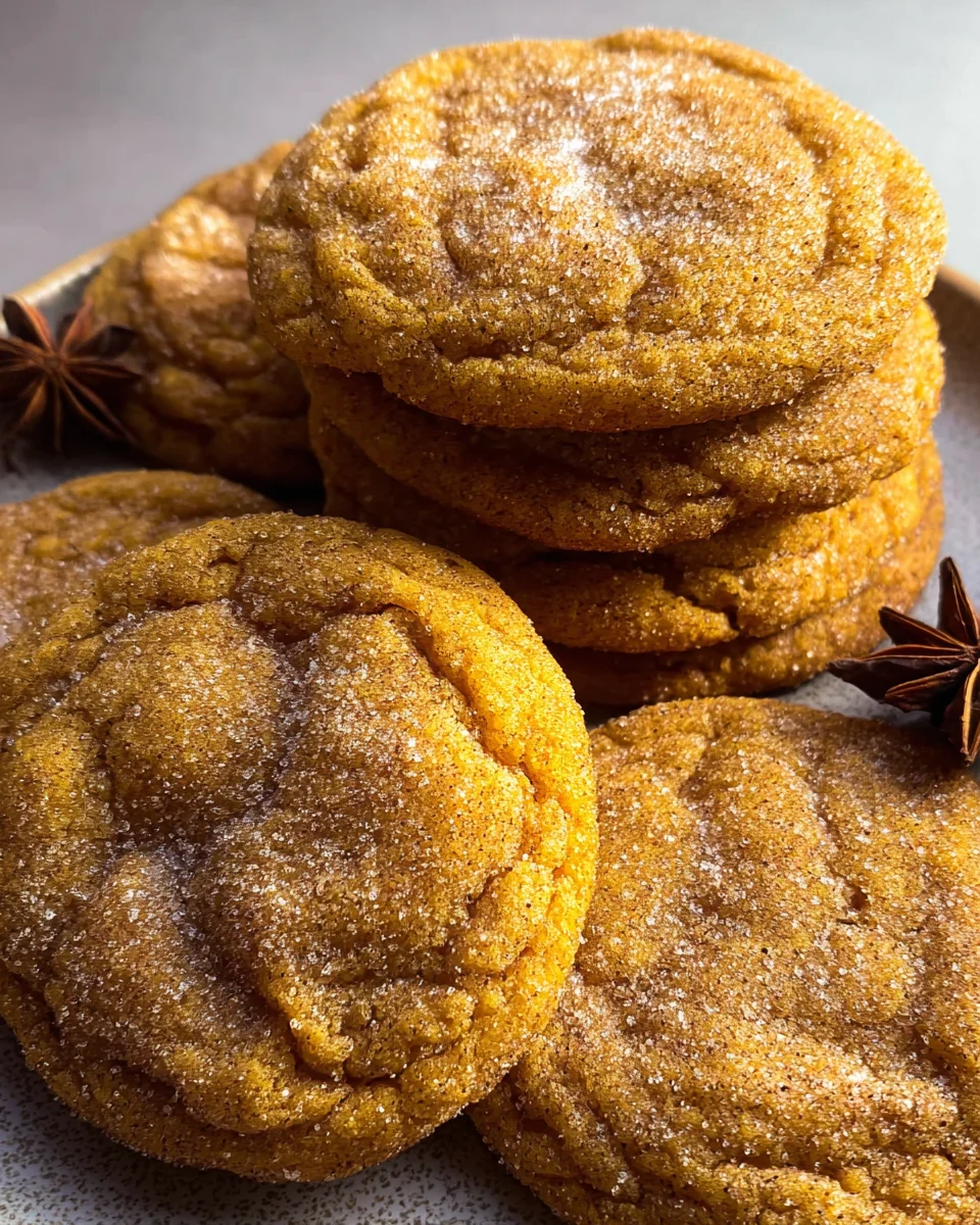 Chewy Pumpkin Cookies 24 Chewy
