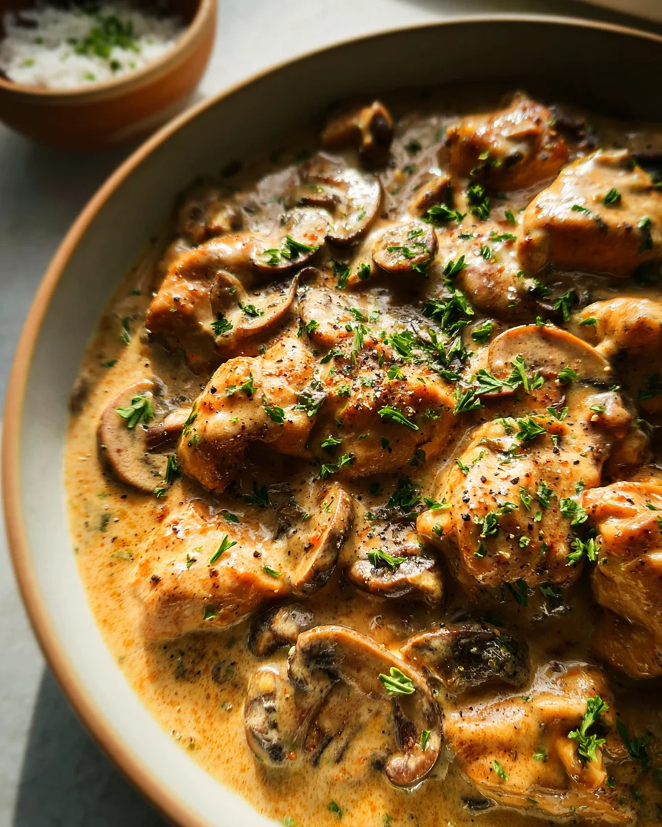 Chicken Stroganoff 24 Chicken