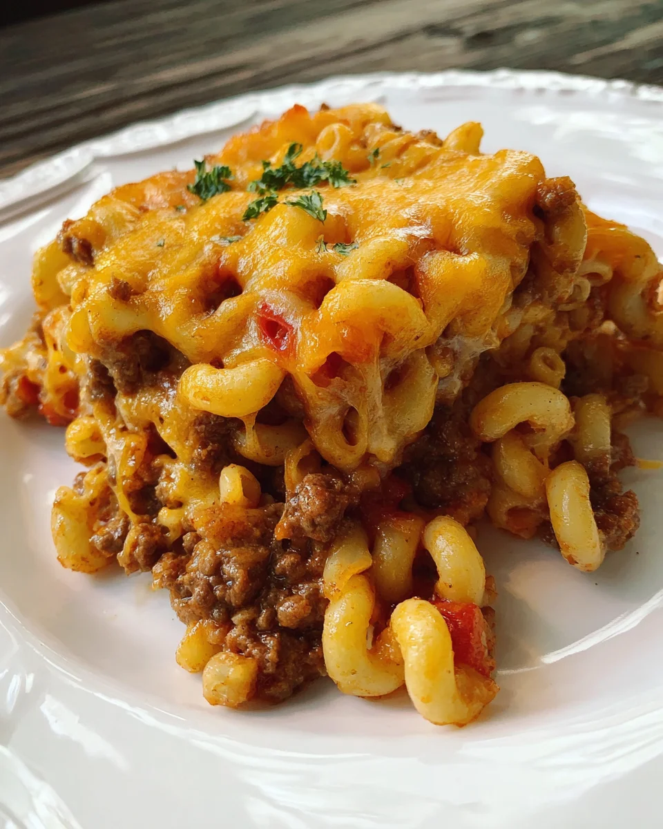 Chili Mac Casserole