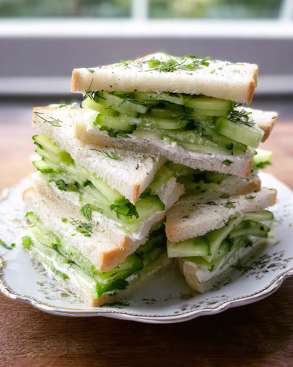Cucumber Sandwiches 16 Cucumber