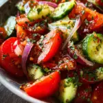 Cucumber Tomato Salad 26 Cucumber Tomato Salad
