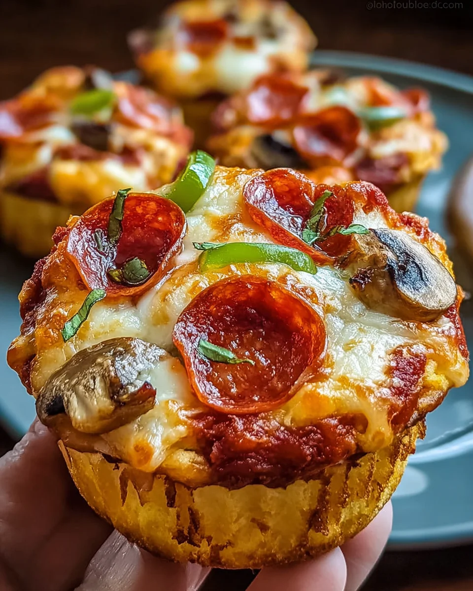 Deep Dish Pizza Cupcakes 18 Deep