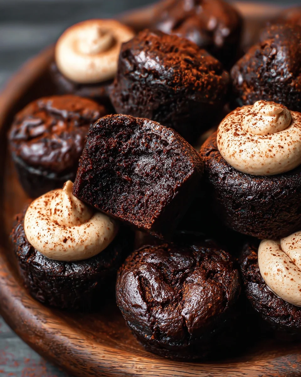Espresso Brownie Bites