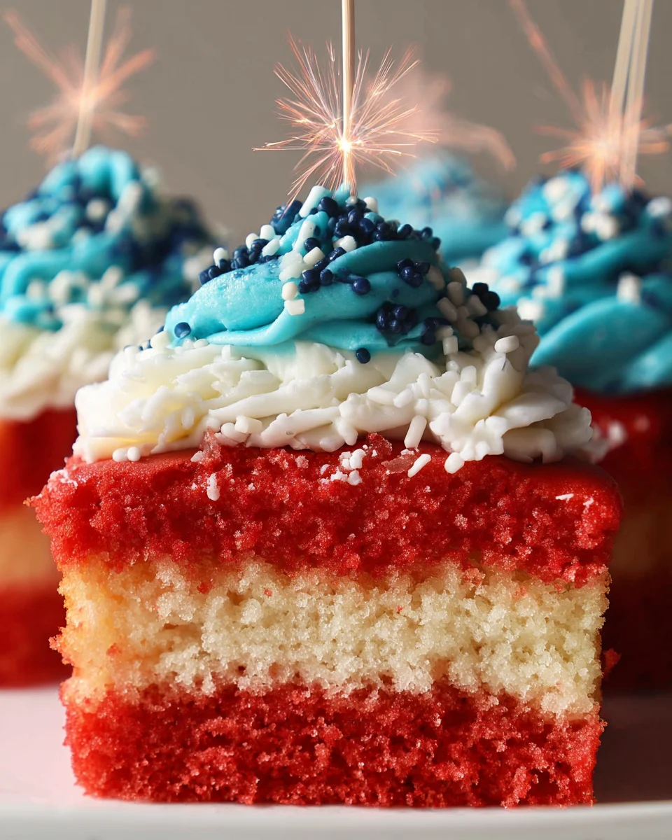 Fireworks Cupcakes 21 Fireworks