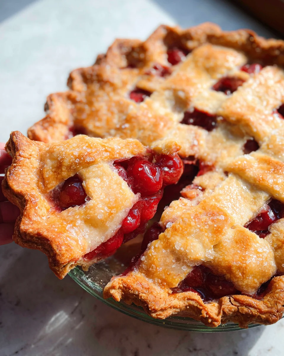 Fresh Cherry Pie