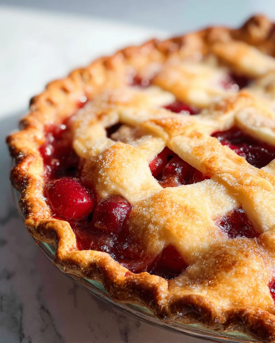 Fresh Cherry Pie 24 Fresh