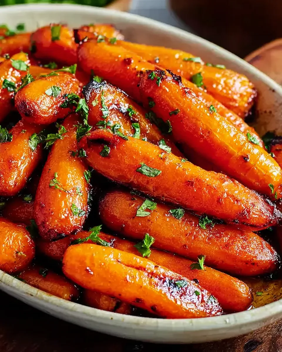 Glazed Roasted Carrots