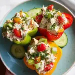 Greek Yogurt Chicken Salad Stuffed Peppers 15 Greek Yogurt Chicken Salad Stuffed Peppers